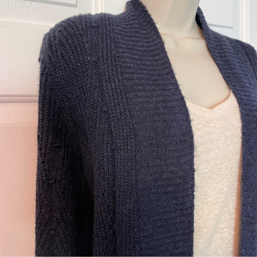 Talbots Factory Navy Knit Cardigan - Size S
